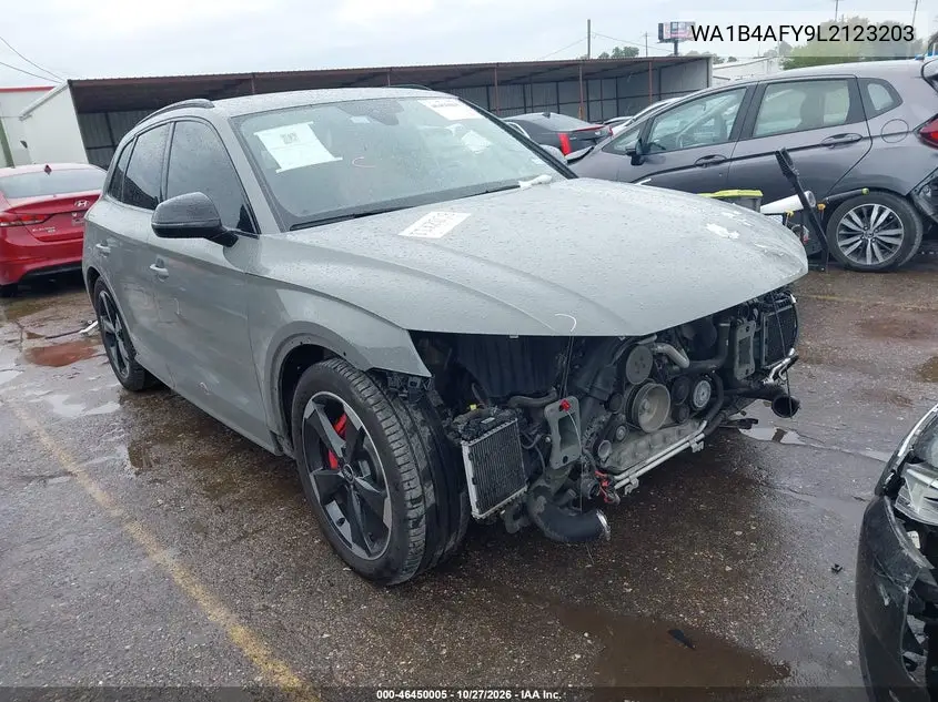 AUDI SQ5 2020, VIN WA1B4AFY9L2123203
