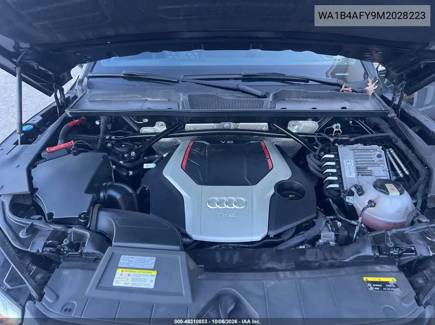 2021 AUDI SQ5 VIN WA1B4AFY9M2028223 — фото 10
