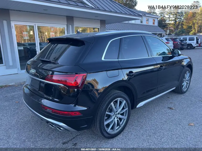 2021 AUDI SQ5 VIN WA1B4AFY9M2028223 — фото 4