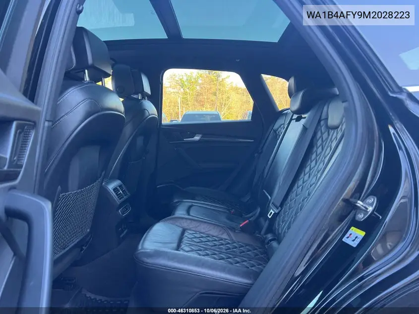 2021 AUDI SQ5 VIN WA1B4AFY9M2028223 — фото 8
