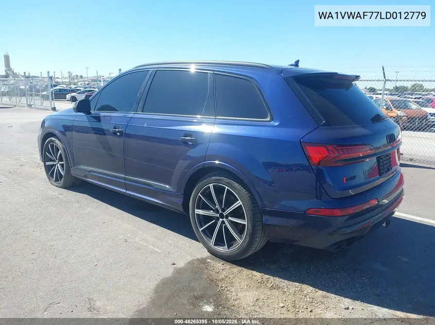 2020 AUDI SQ7 VIN WA1VWAF77LD012779 — фото 3