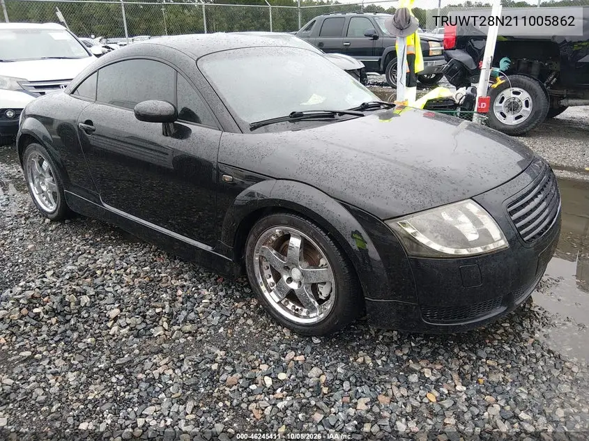 AUDI TT 2001, VIN TRUWT28N211005862