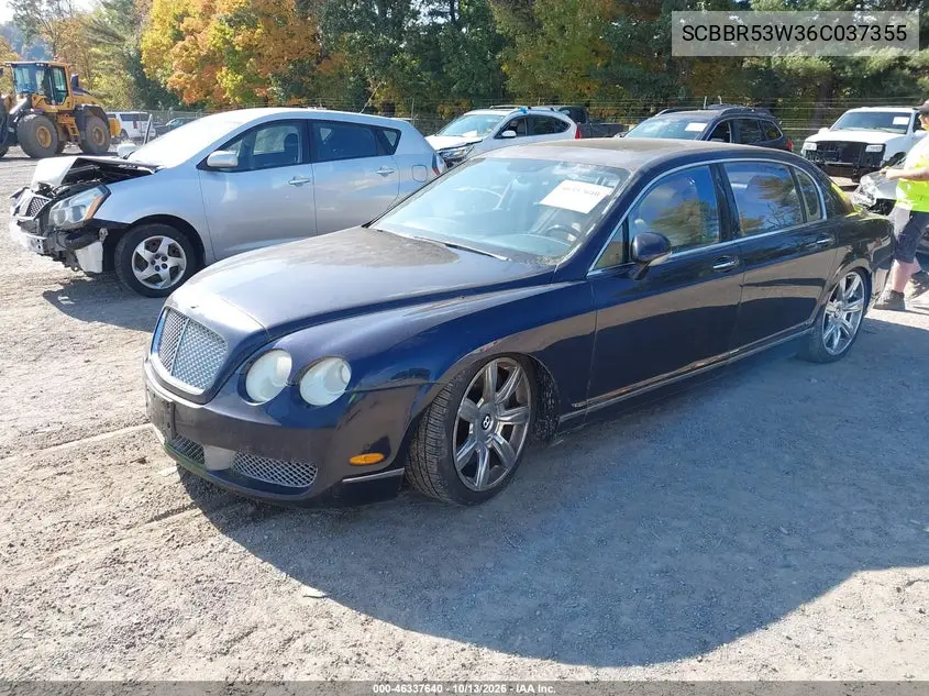2006 BENTLEY CONTINENTAL FLYING SPUR VIN SCBBR53W36C037355 — фото 2