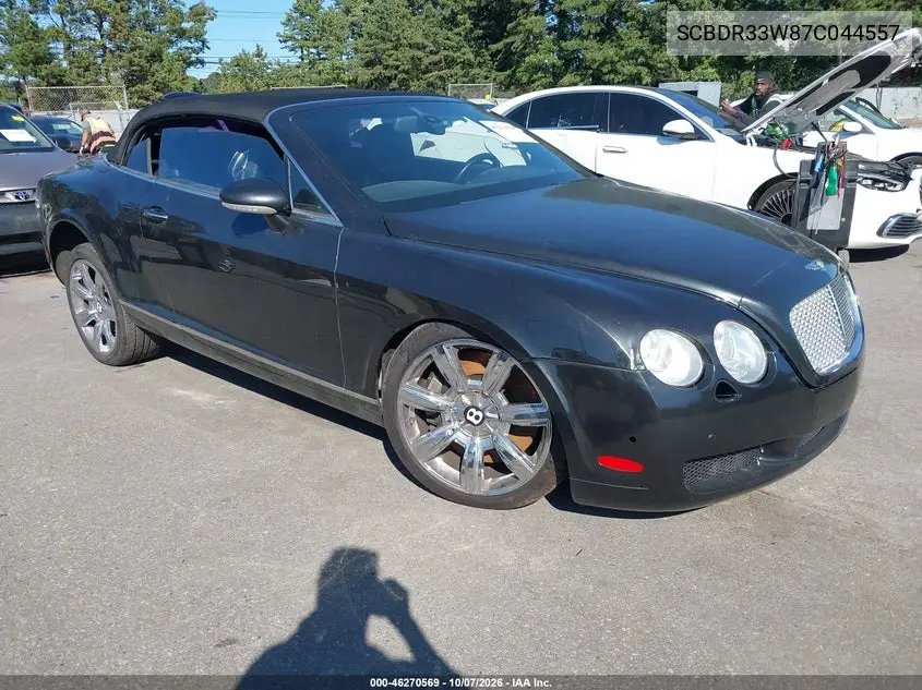 BENTLEY CONTINENTAL GT 2007, VIN SCBDR33W87C044557
