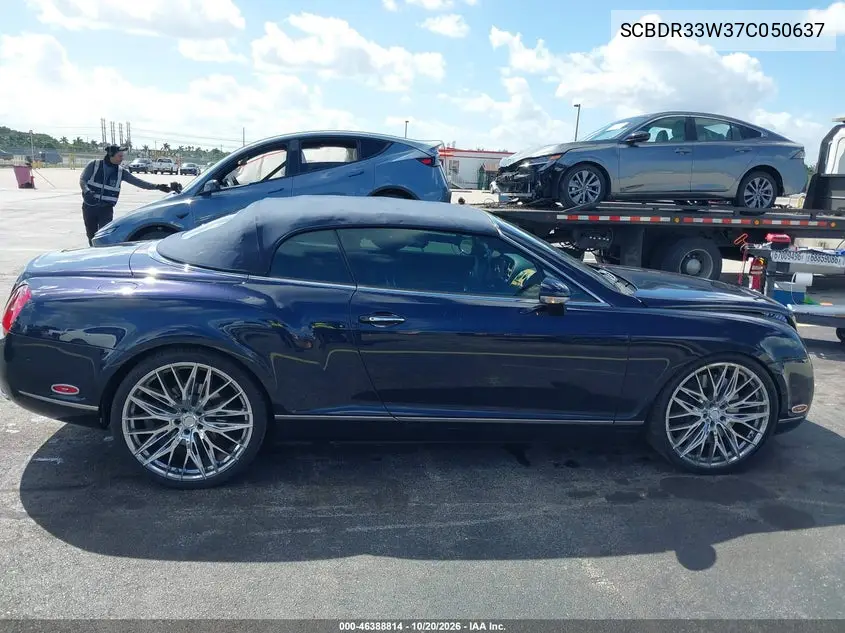 2007 BENTLEY CONTINENTAL GT VIN SCBDR33W37C050637 — фото 12