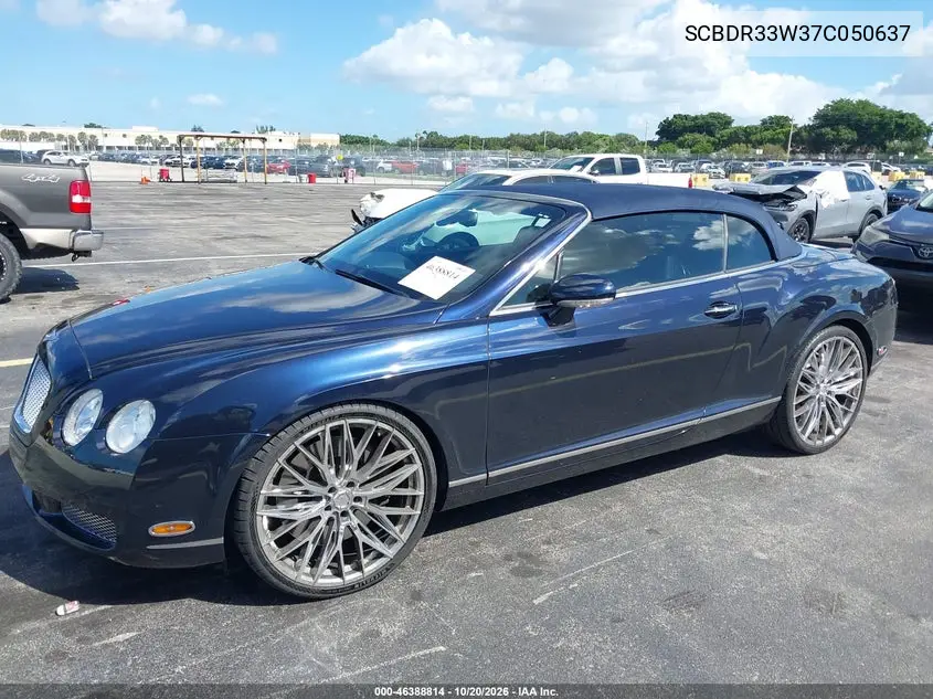 2007 BENTLEY CONTINENTAL GT VIN SCBDR33W37C050637 — фото 13