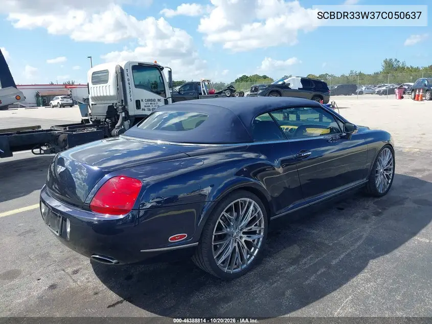 2007 BENTLEY CONTINENTAL GT VIN SCBDR33W37C050637 — фото 4