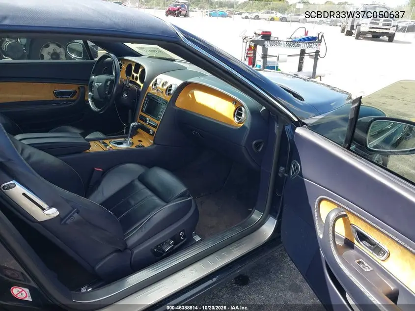 2007 BENTLEY CONTINENTAL GT VIN SCBDR33W37C050637 — фото 5