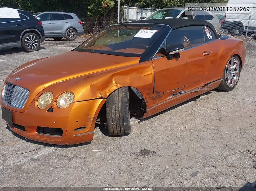 2008 BENTLEY CONTINENTAL GT VIN SCBDR33W08T057269 — фото 2