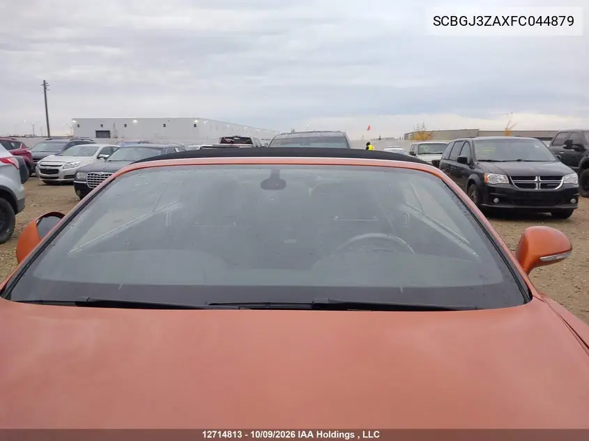 2015 BENTLEY CONTINENTAL GT VIN SCBGJ3ZAXFC044879 — фото 17