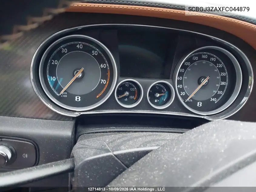 2015 BENTLEY CONTINENTAL GT VIN SCBGJ3ZAXFC044879 — фото 7