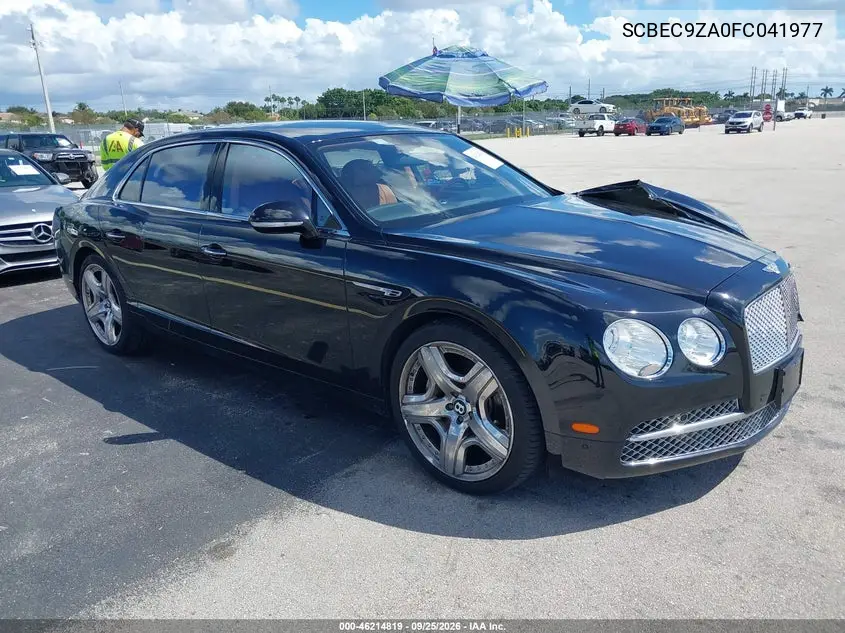 BENTLEY FLYING SPUR 2015, VIN SCBEC9ZA0FC041977