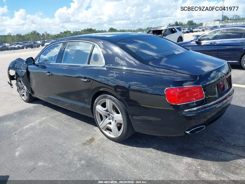 2015 BENTLEY FLYING SPUR VIN SCBEC9ZA0FC041977 — фото 3