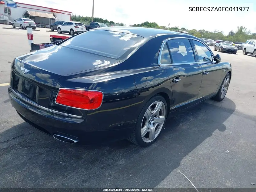 2015 BENTLEY FLYING SPUR VIN SCBEC9ZA0FC041977 — фото 4