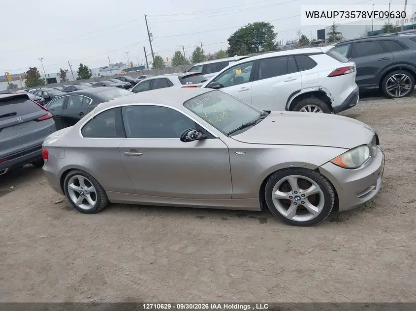 2008 BMW 1ER VIN WBAUP73578VF09630 — фото 14