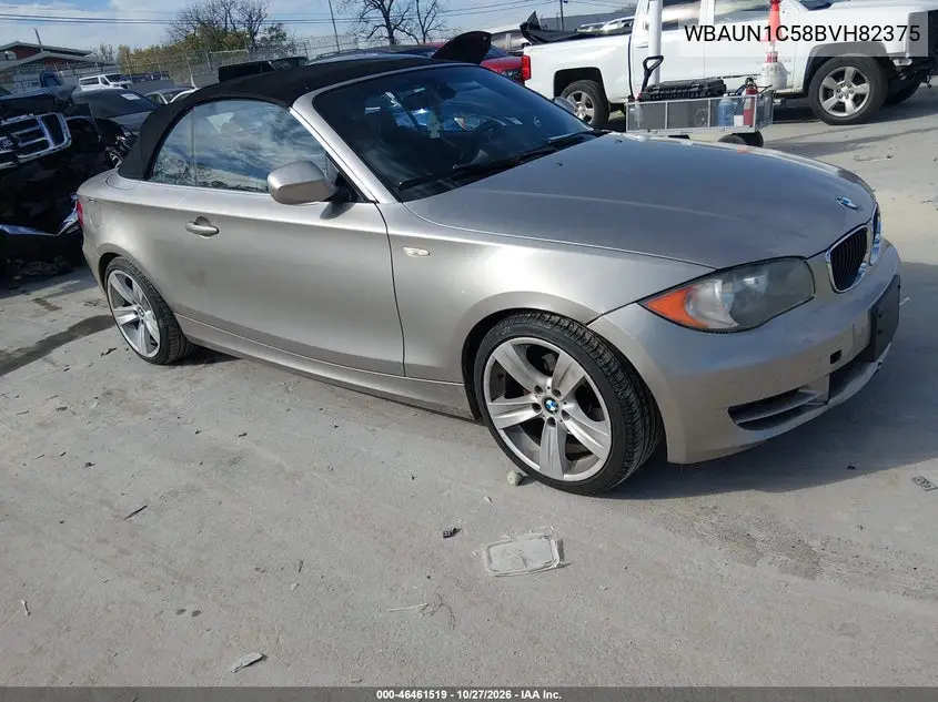 BMW 1ER 2011, VIN WBAUN1C58BVH82375