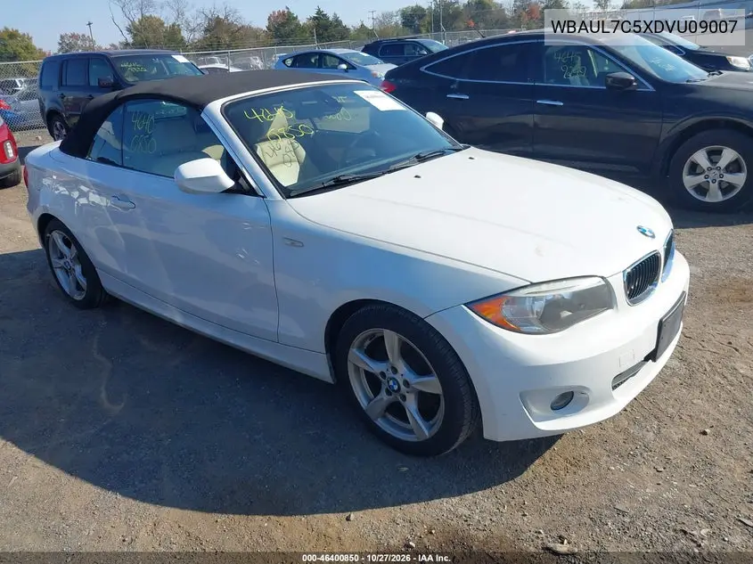 BMW 1ER 2013, VIN WBAUL7C5XDVU09007