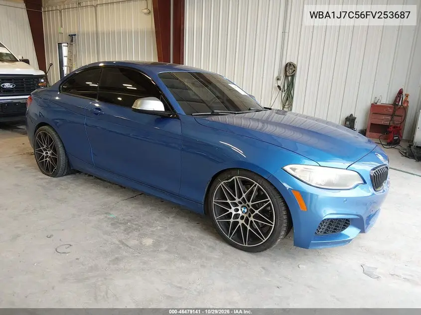 BMW 2ER 2015, VIN WBA1J7C56FV253687