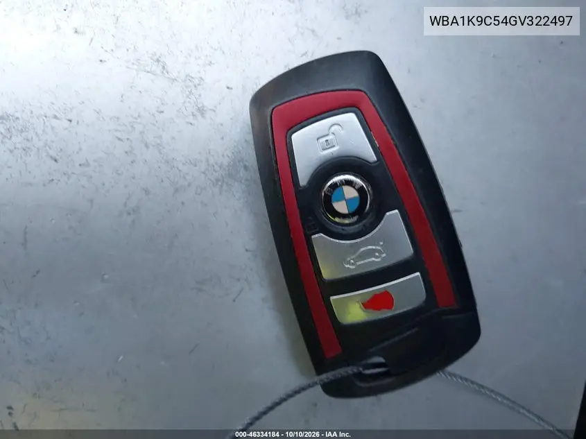 2016 BMW 2ER VIN WBA1K9C54GV322497 — фото 11