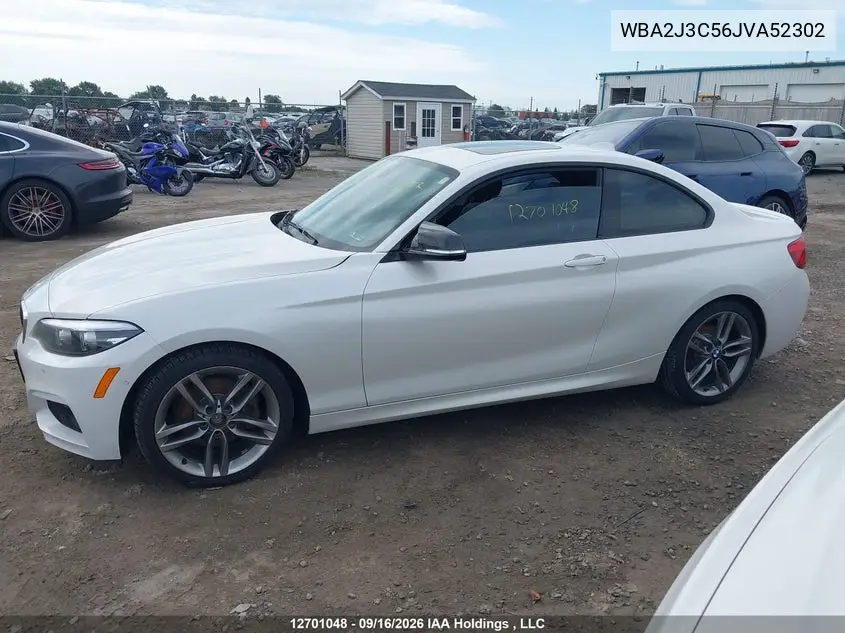 2018 BMW 2ER VIN WBA2J3C56JVA52302 — фото 15