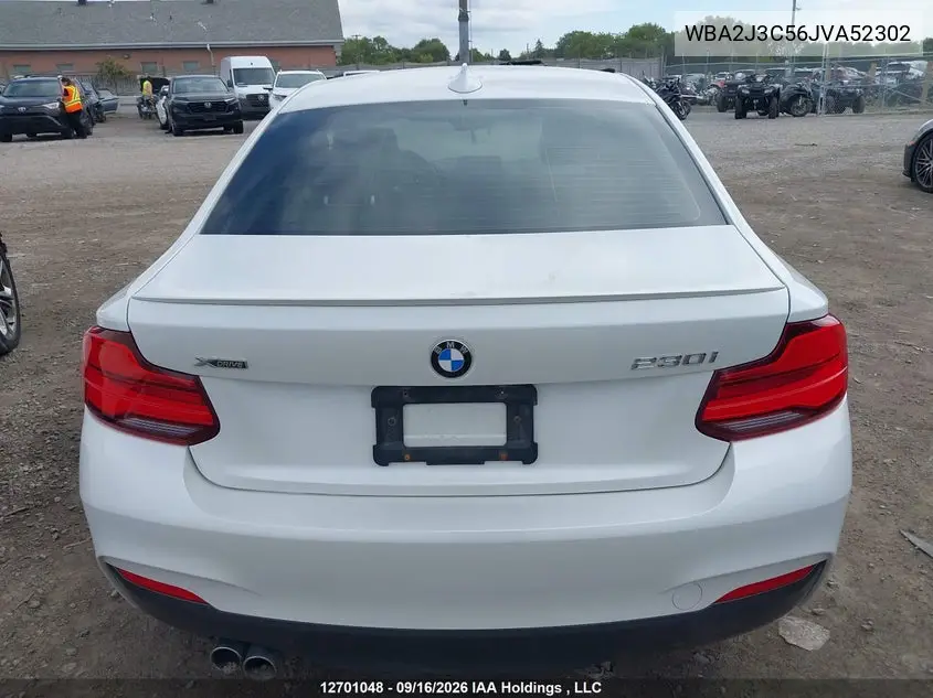 2018 BMW 2ER VIN WBA2J3C56JVA52302 — фото 17