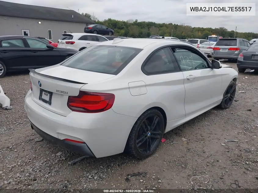 2020 BMW 2ER VIN WBA2J1C04L7E55517 — фото 4