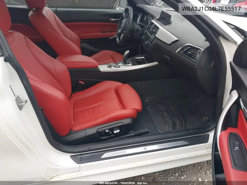 2020 BMW 2ER VIN WBA2J1C04L7E55517 — фото 5