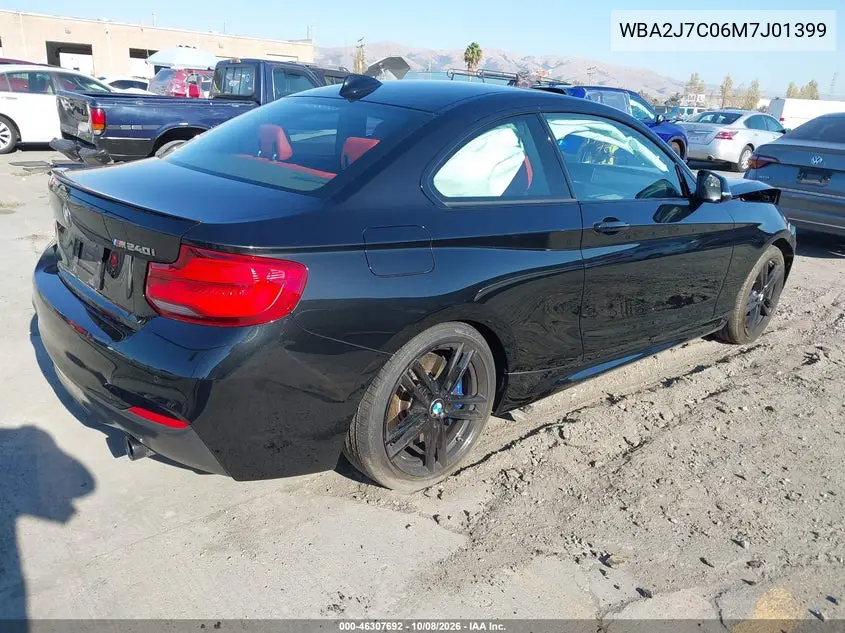 2021 BMW 2ER VIN WBA2J7C06M7J01399 — фото 4