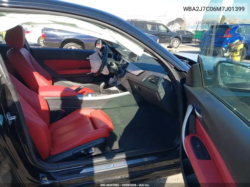 2021 BMW 2ER VIN WBA2J7C06M7J01399 — фото 5