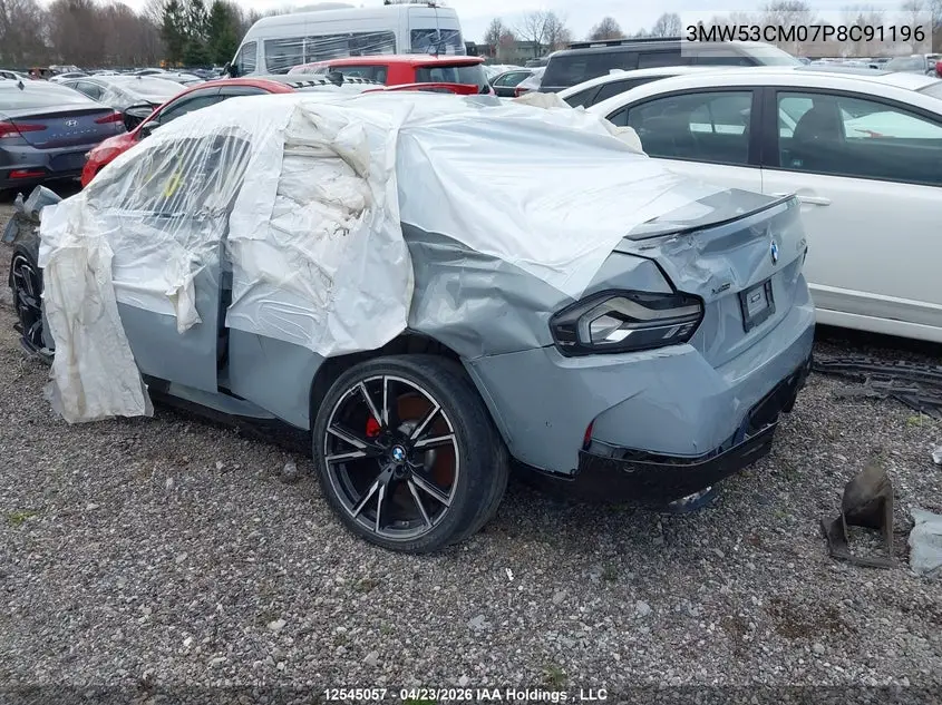 2023 BMW 2ER VIN 3MW53CM07P8C91196 — фото 3