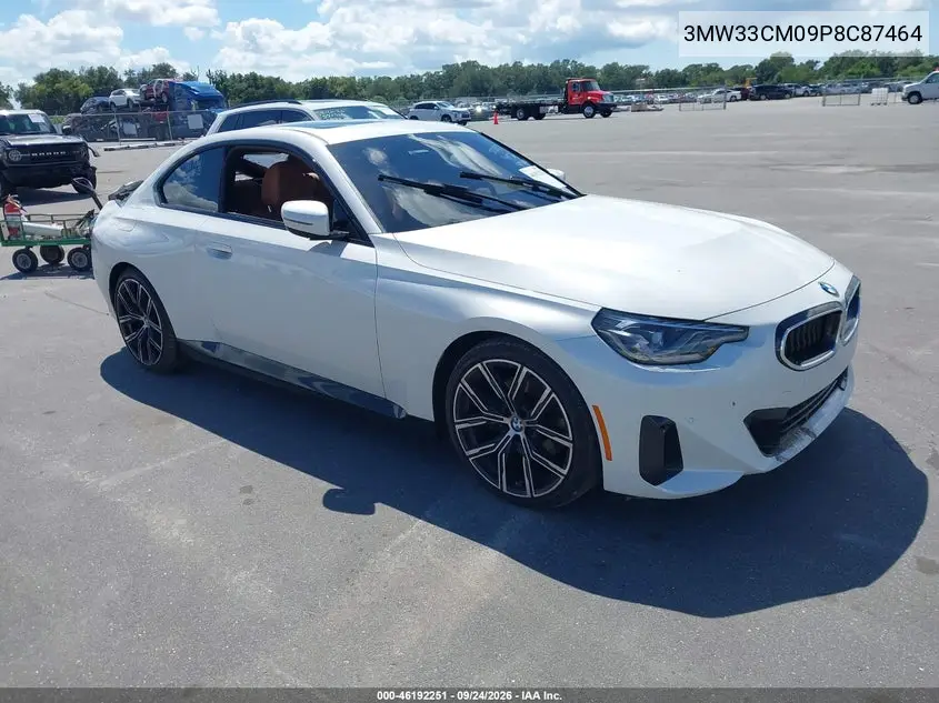 BMW 2ER 2023, VIN 3MW33CM09P8C87464