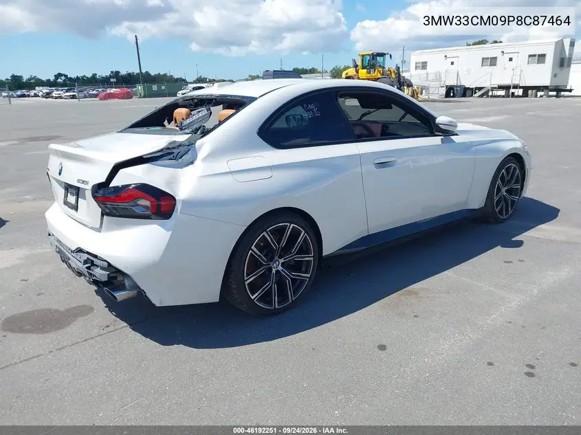 2023 BMW 2ER VIN 3MW33CM09P8C87464 — фото 4