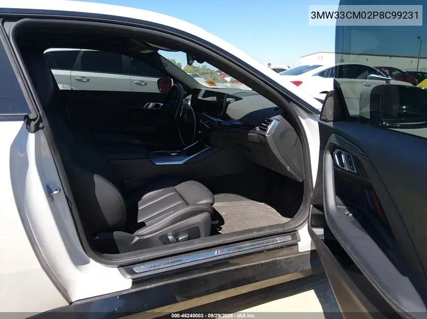 2023 BMW 2ER VIN 3MW33CM02P8C99231 — фото 5
