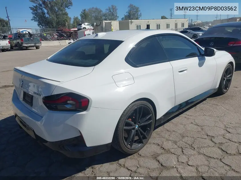 2023 BMW 2ER VIN 3MW23CM09P8D03562 — фото 4