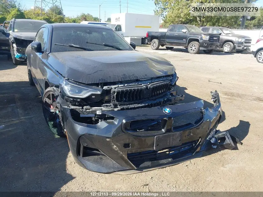 BMW 2ER 2025, VIN 3MW33CM00S8E97279