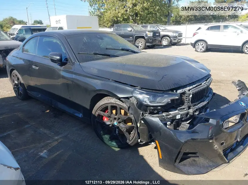 2025 BMW 2ER VIN 3MW33CM00S8E97279 — фото 14