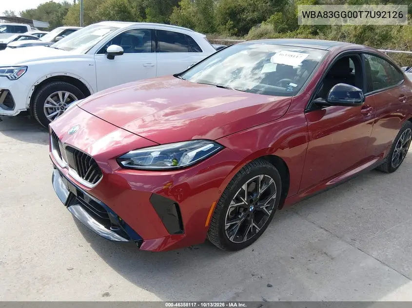 2026 BMW 2ER VIN WBA83GG00T7U92126 — фото 2