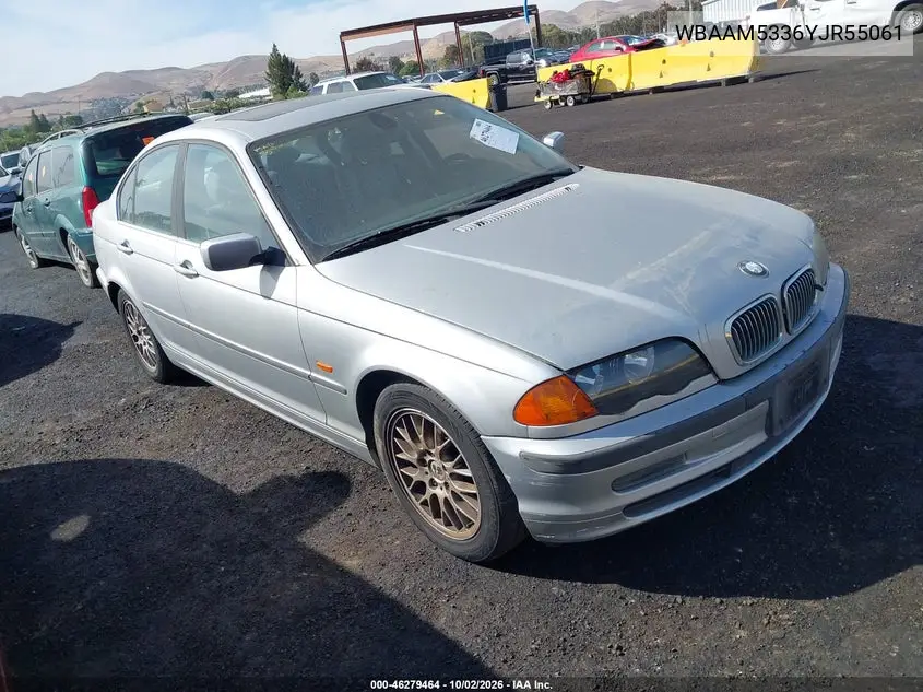 2000 BMW 3ER VIN WBAAM5336YJR55061 — фото 2