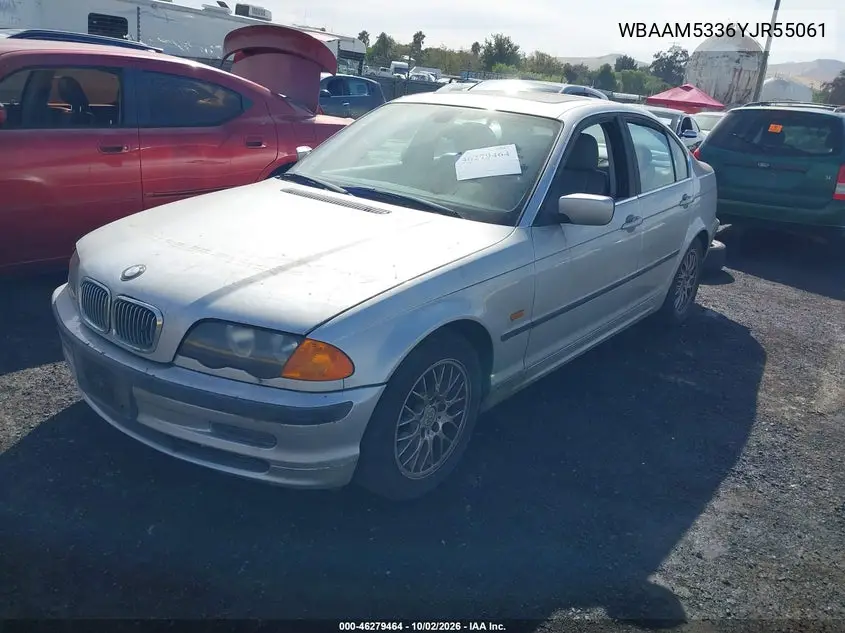 2000 BMW 3ER VIN WBAAM5336YJR55061 — фото 3