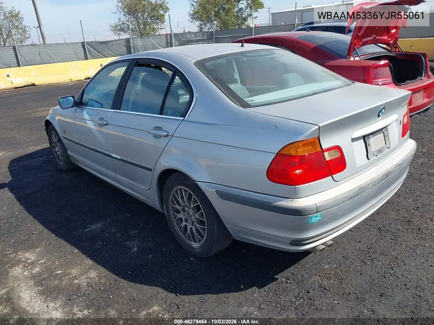 2000 BMW 3ER VIN WBAAM5336YJR55061 — фото 4