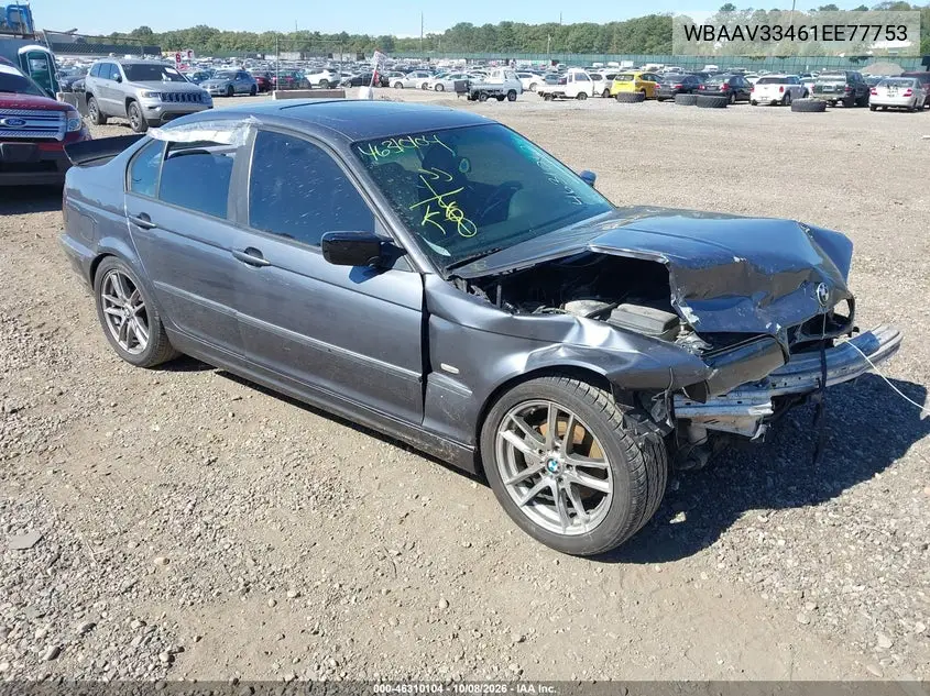BMW 3ER 2001, VIN WBAAV33461EE77753