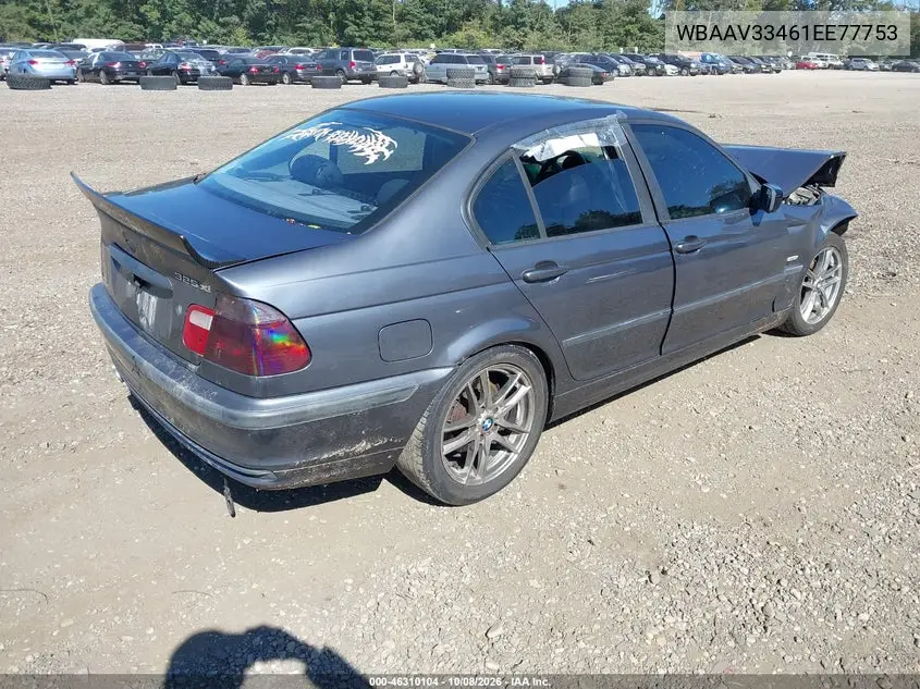 2001 BMW 3ER VIN WBAAV33461EE77753 — фото 4