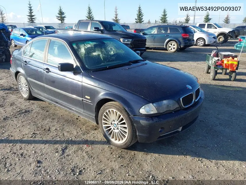 BMW 3ER 2002, VIN WBAEW53492PG09307
