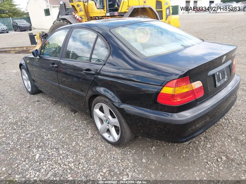 2002 BMW 3ER VIN WBAEU33492PH85283 — фото 3