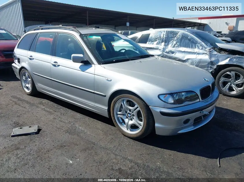 BMW 3ER 2003, VIN WBAEN33463PC11335