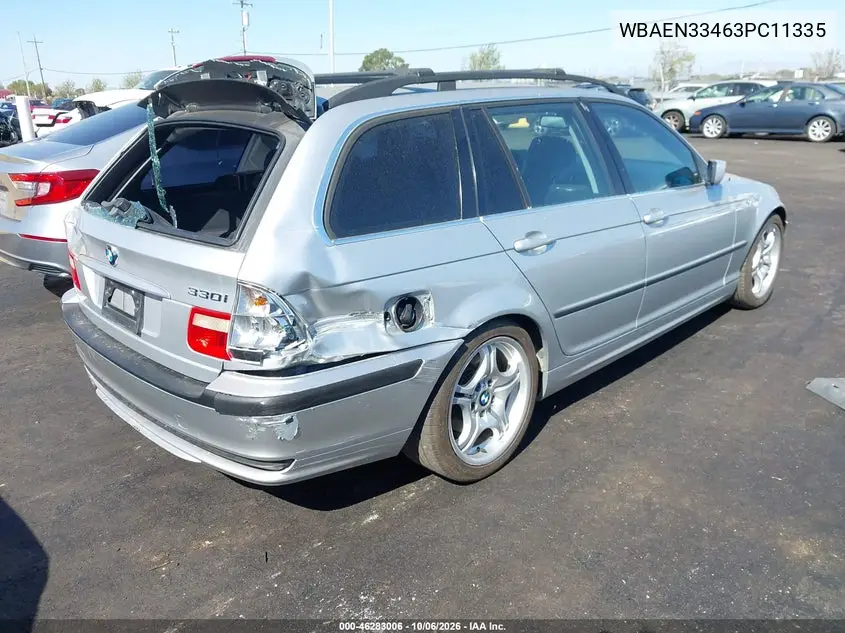 2003 BMW 3ER VIN WBAEN33463PC11335 — фото 4