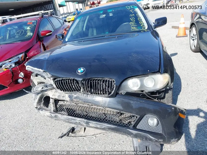 2004 BMW 3ER VIN WBABD33414PL00573 — фото 10