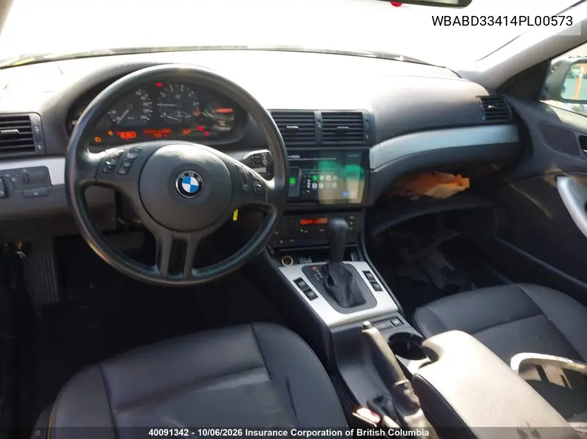 2004 BMW 3ER VIN WBABD33414PL00573 — фото 16