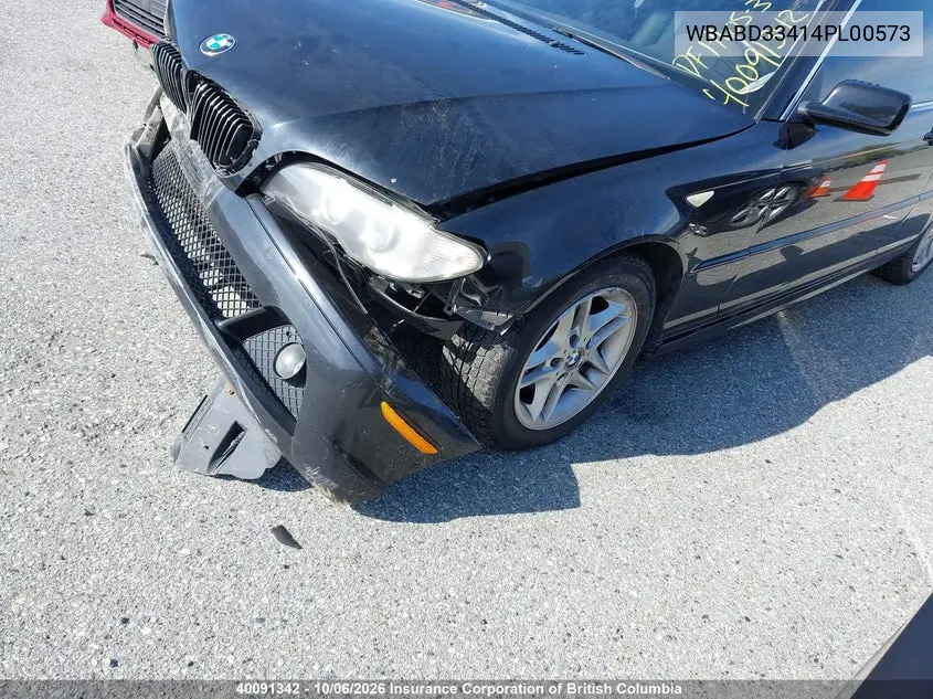 2004 BMW 3ER VIN WBABD33414PL00573 — фото 2