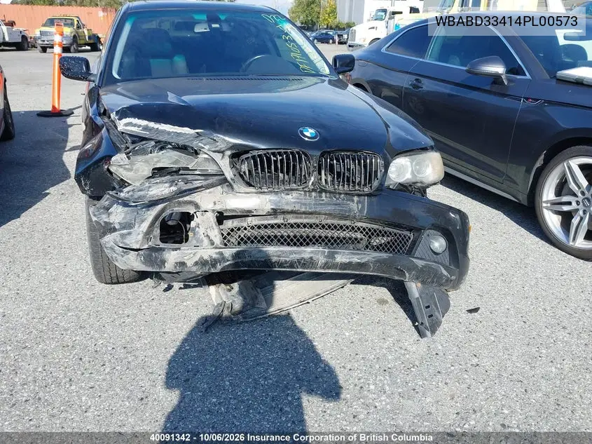 2004 BMW 3ER VIN WBABD33414PL00573 — фото 6